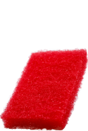 Pad Scrubby Rouge | Outils d'application