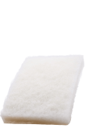 Pad Scrubby Blanc | Outils d'application