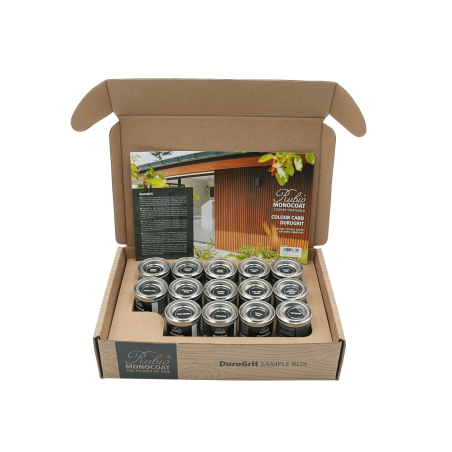 Box echantillon Durogrit | Huiles & Saturateurs pour bois extérieur
