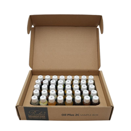Box échantillons Oil Plus 2C | Mallettes échantillons pour bois intérieur